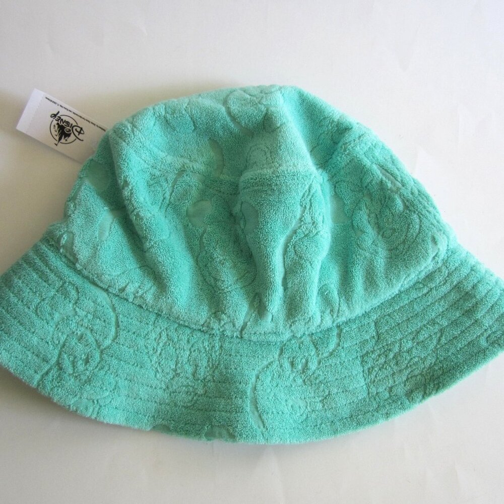 Disney Mickey Minnie Mouse Green Bucket Hat